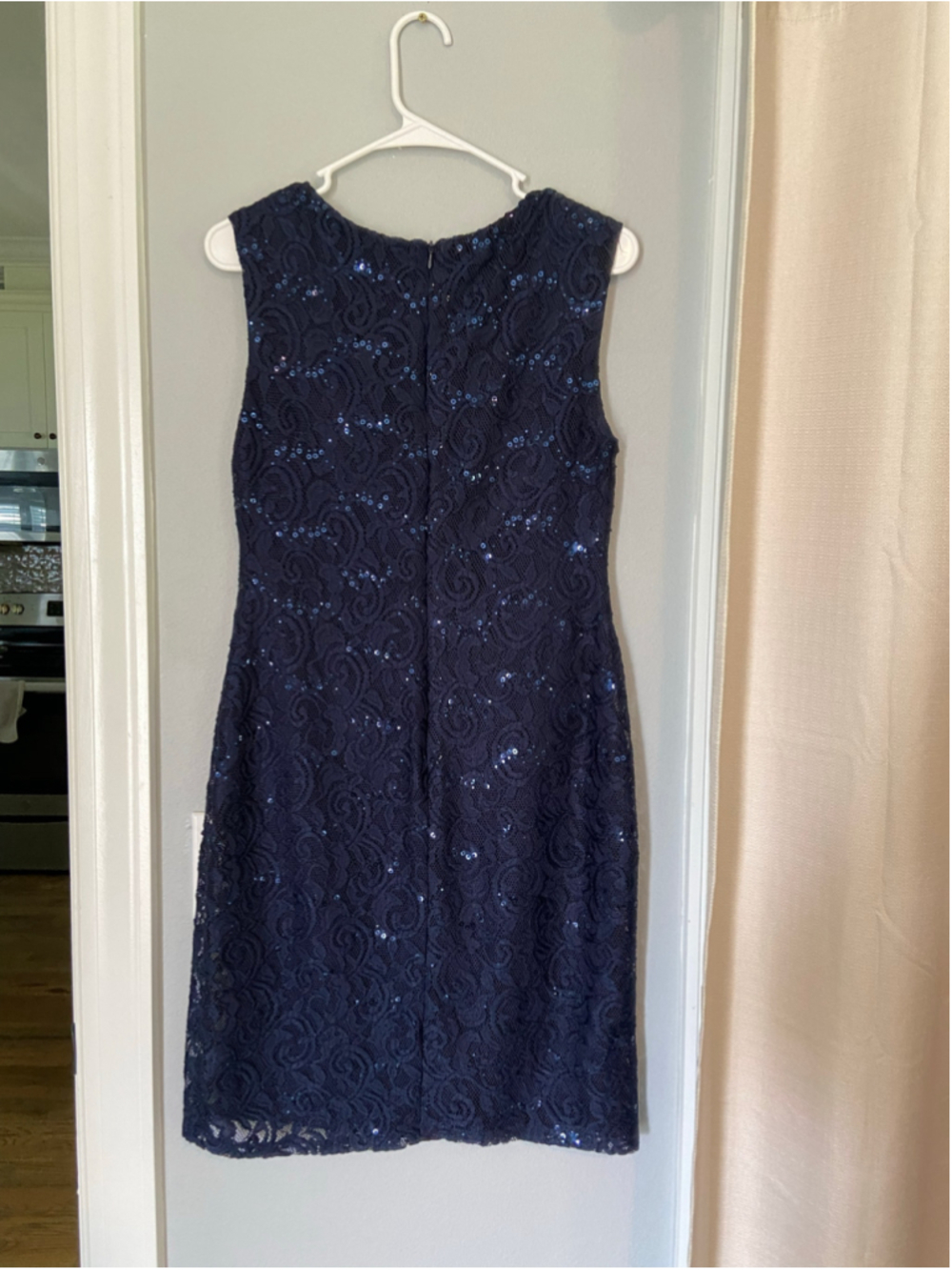 Blue sequin dress by Scarlet, size 10 - Picture 2 of 5